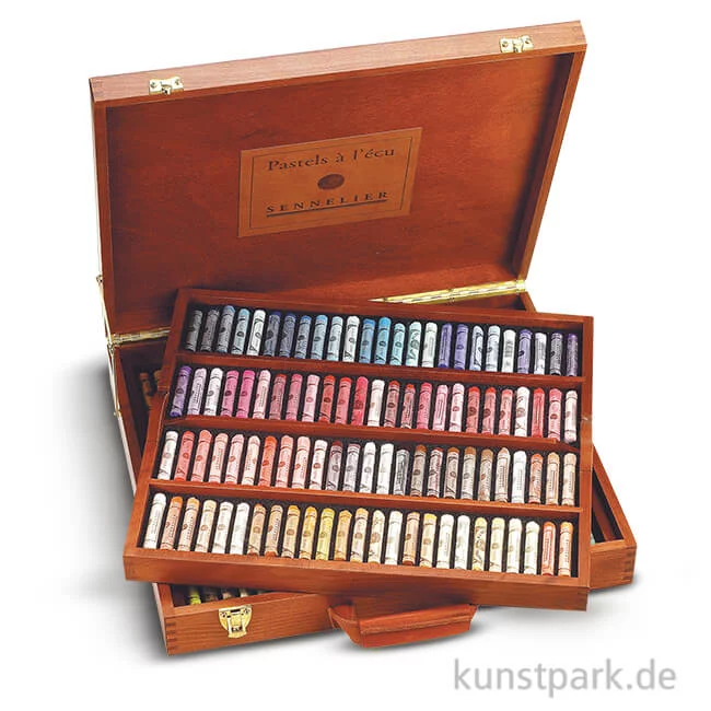 Artikelbild 1 des Artikels “Sennelier Softpastell ECU - Holzkasten mit 175 Stiften “