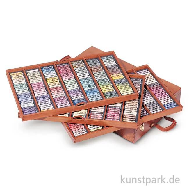 Artikelbild 1 des Artikels “Sennelier Softpastell ECU - Holzkasten mit 525 Stiften “