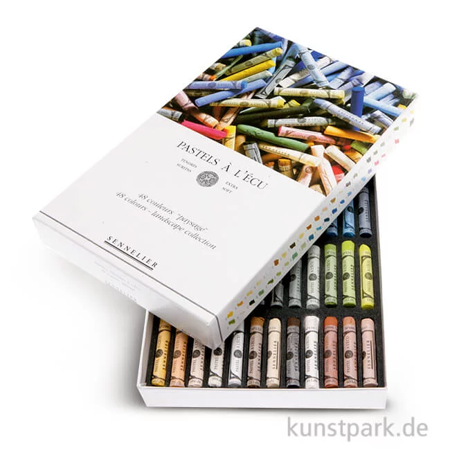 Artikelbild 1 des Artikels “Sennelier Softpastell ECU - Landschaft-Set mit 48 Stiften “