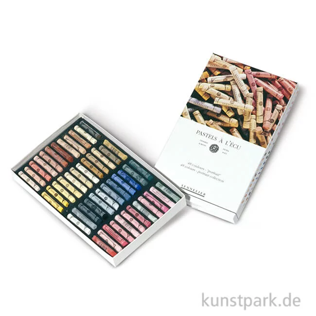 Artikelbild 1 des Artikels “Sennelier Softpastell ECU - Portrait-Set mit 48 Stiften “