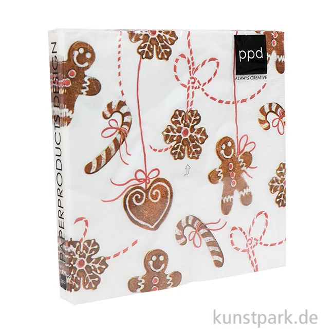 Artikelbild 1 des Artikels “Servietten Bakery, Lebkuchen - 33 x 33 cm “