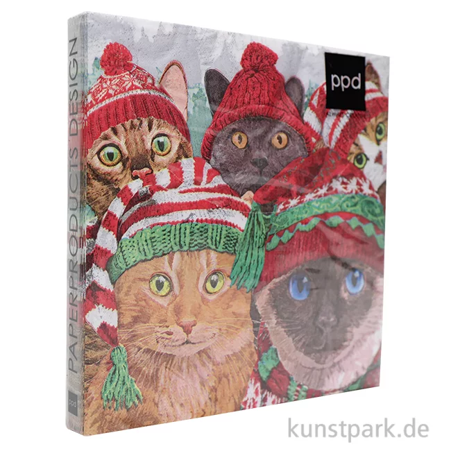 Artikelbild 1 des Artikels “Servietten Cat Usie - 33 x 33 cm “