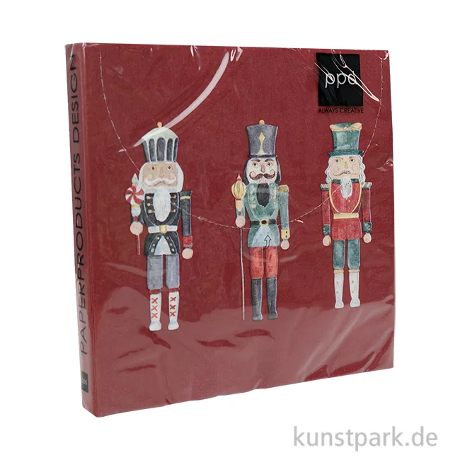Artikelbild 1 des Artikels “Servietten Nussknacker, Rot - 33 x 33 cm “