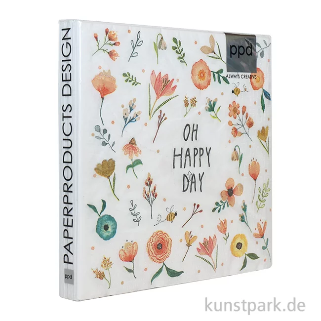 Artikelbild 1 des Artikels “Servietten Oh Happy Day - 33 x 33 cm “