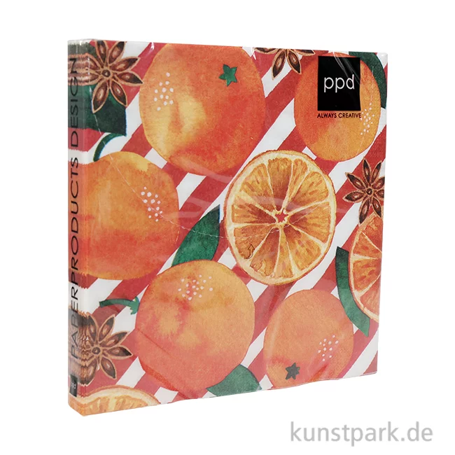 Artikelbild 1 des Artikels “Servietten Oranges, Stripes - 33 x 33 cm “