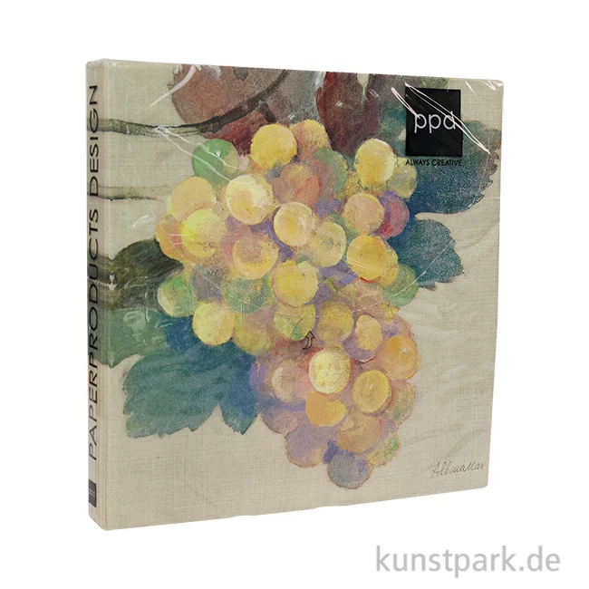 Artikelbild 1 des Artikels “Servietten Wine Country, Weintrauben - 33 x 33 cm “