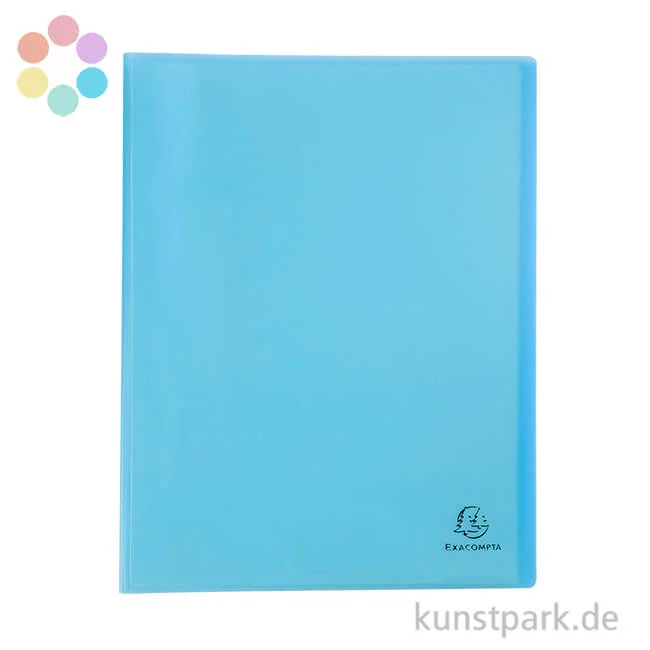 Artikelbild 1 des Artikels “Sichtmappen für DIN A4 mit 40 Hüllen, Pastellfarben “