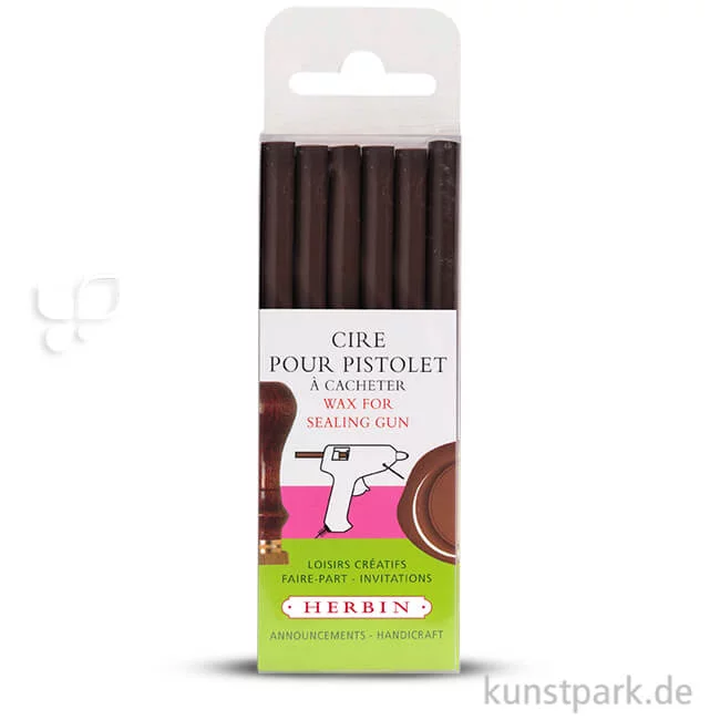 Artikelbild 1 des Artikels “Siegellack für Wachspistole, 6 Stück Set | Schokolade“