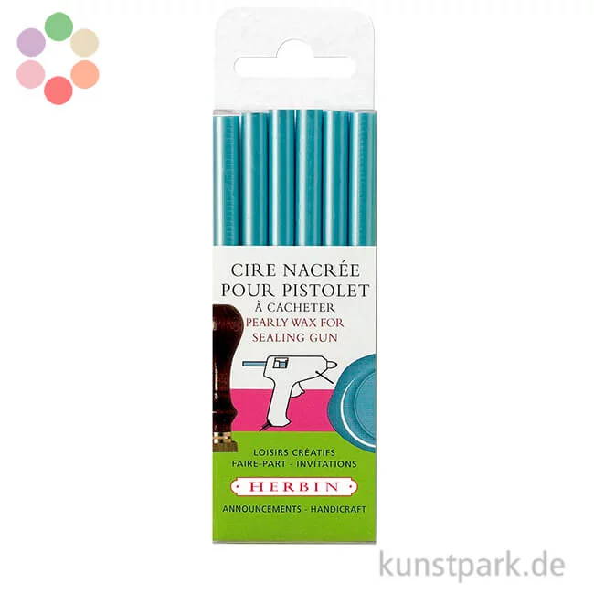 Artikelbild 1 des Artikels “Siegellack für Wachspistole - Perlmutt, 6 Stück “
