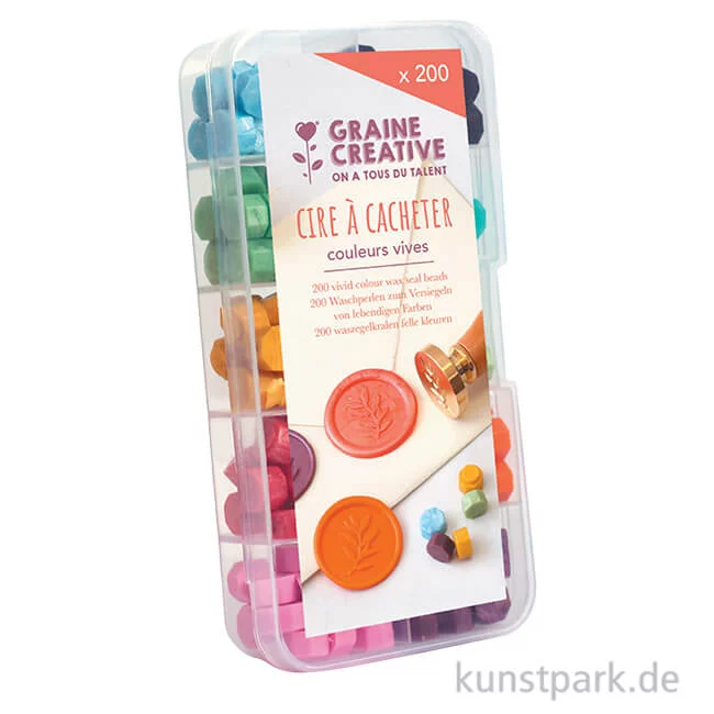 Artikelbild 1 des Artikels “Siegelwachs, Leuchtende Farben, 200 Stück “