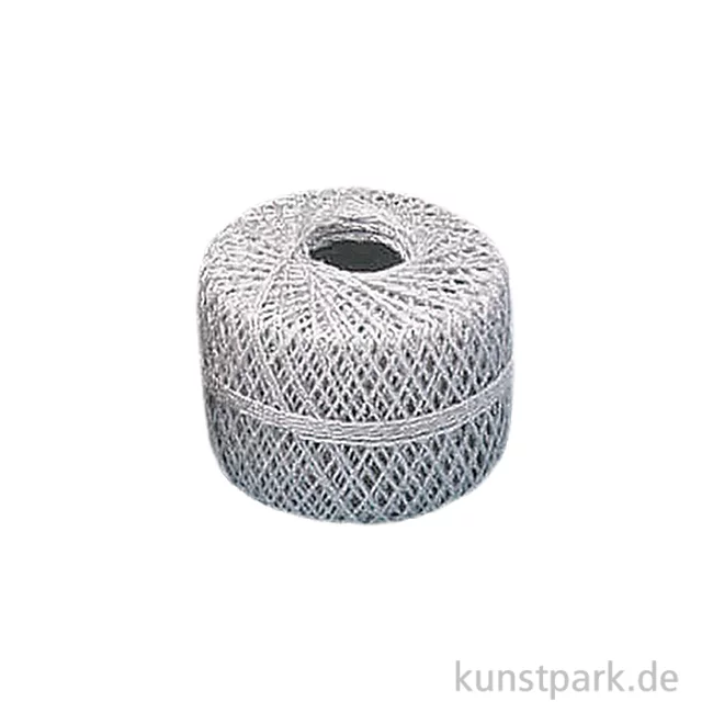Artikelbild 1 des Artikels “Silberkordel, 0,5 mm, 20 Meter Rolle “