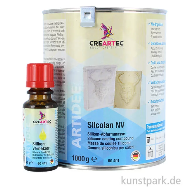 Artikelbild 1 des Artikels “Silcolan NV - Niedrigviskoser RTV-Silikon-Kautschuk 1 kg“