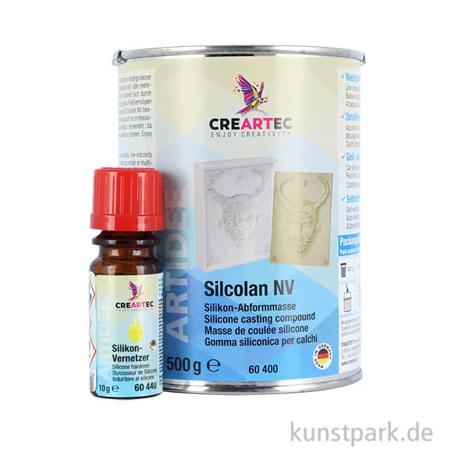 Artikelbild 1 des Artikels “Silcolan NV - Niedrigviskoser RTV-Silikon-Kautschuk 500 g“