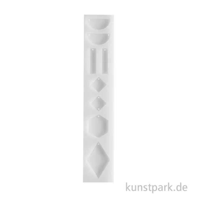 Artikelbild 1 des Artikels “Silikon Gießform - Anhänger, Geometrisch “