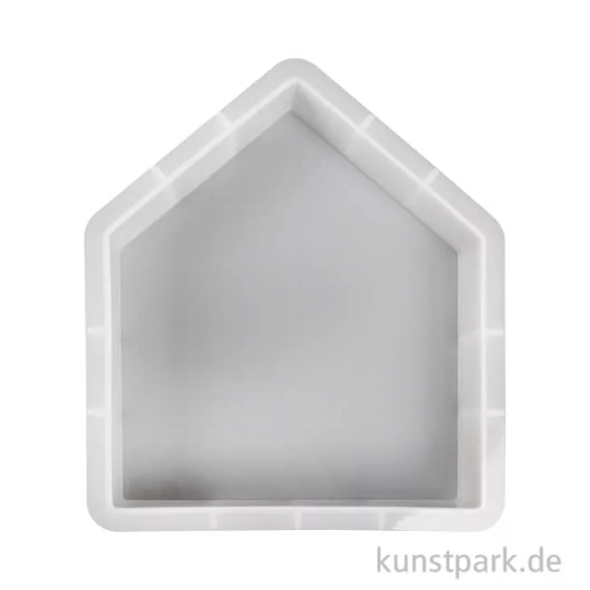 Artikelbild 1 des Artikels “Silikon Gießform - Haus, 17,2 x 21 x 4,9 cm “