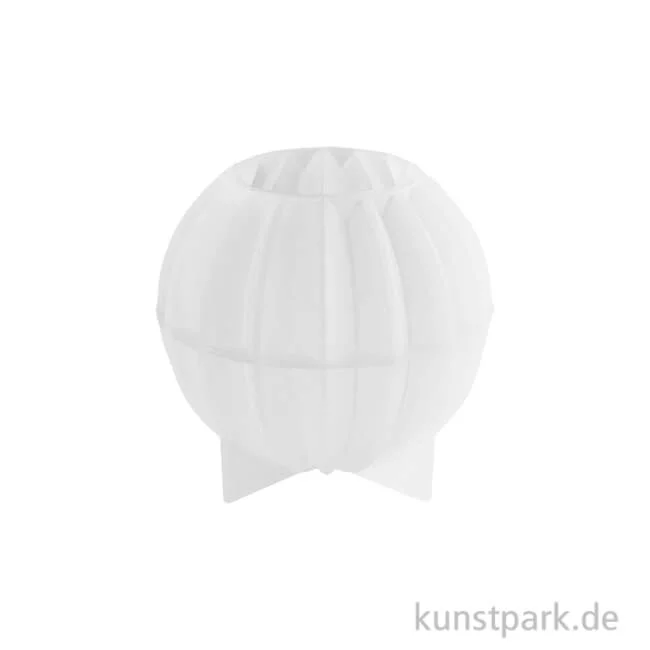 Artikelbild 1 des Artikels “Silikon Gießform - Kugel mit Streifen, Ø 7,5 x 7 cm “