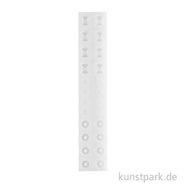 Artikelbild 1 des Artikels “Silikon Gießform - Perlen, Zylinder “