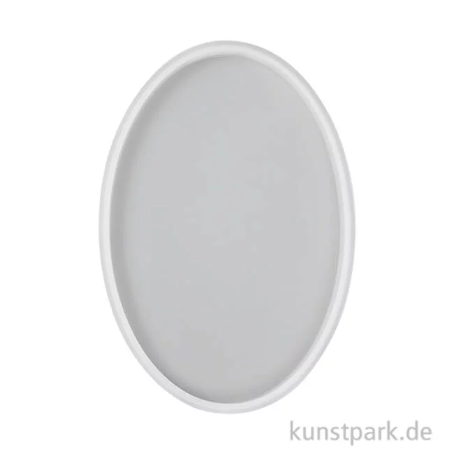 Artikelbild 1 des Artikels “Silikon Gießform - Rahmen Oval, 18 x 12 x 1,2 cm “