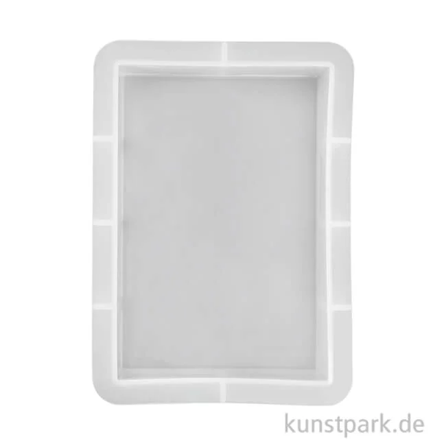 Artikelbild 1 des Artikels “Silikon Gießform - Rahmen Rechteckig, 14,9 x 9,9 x 3,7 cm “