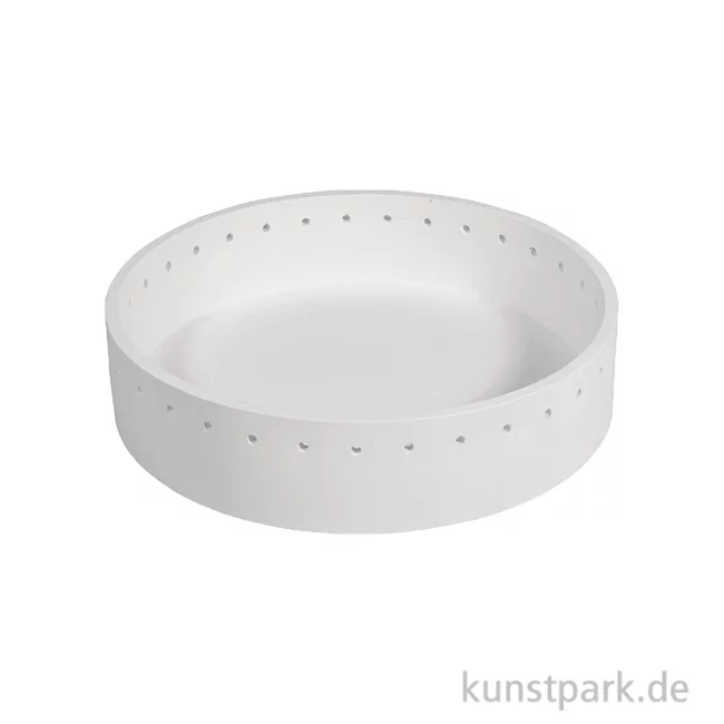 Artikelbild 1 des Artikels “Silikon Gießform - Untersetzer mit Lochrand, ø 17 cm, Höhe 4 cm “