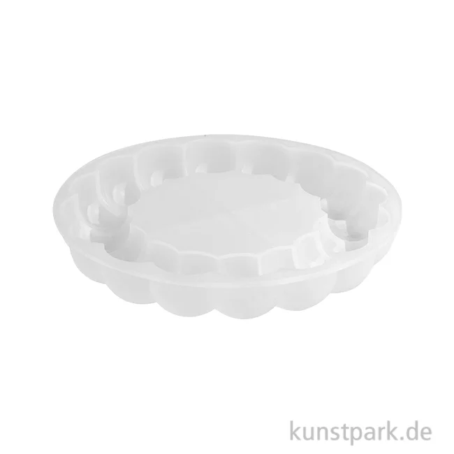 Artikelbild 1 des Artikels “Silikon Gießform - Untersetzer Perlenrand, Ø 13 x 2 cm “
