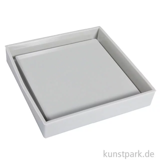 Artikelbild 1 des Artikels “Silikon Gießform - Untersetzer Quadrat, 10 x 10 x 1,5 cm “