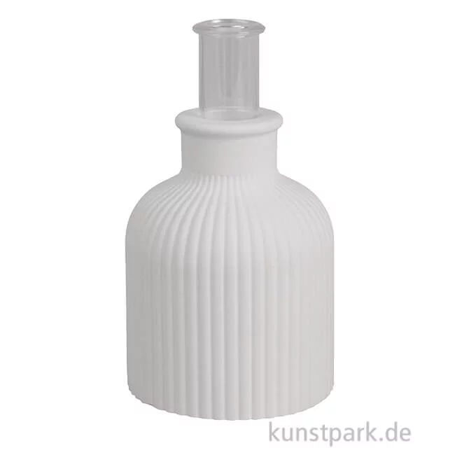 Artikelbild 1 des Artikels “Silikon Gießform - Vase geriffelt, Durchmesser 8,3 cm, Höhe 9,5 cm “