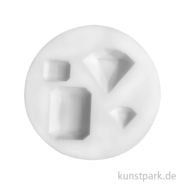 Artikelbild 1 des Artikels “Silikonform - Diamant Schmucksteine, 70 mm Durchmesser “