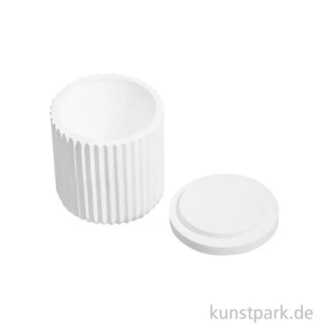 Artikelbild 1 des Artikels “Silikonform Dose mit Deckel, 8,5 x 7 cm “
