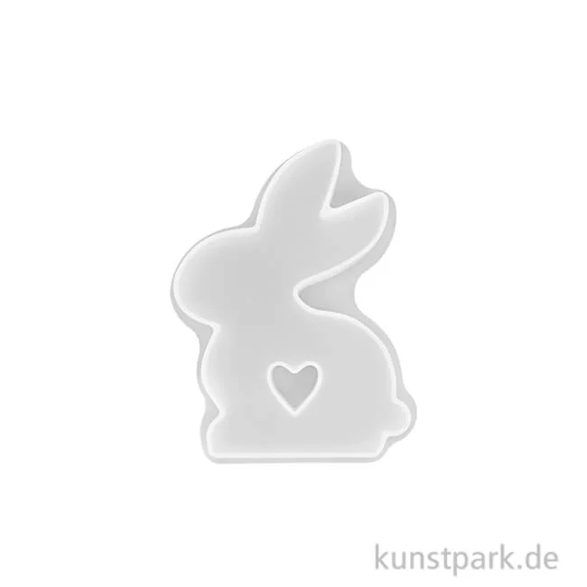 Artikelbild 1 des Artikels “Silikonform Hase, 11,5 x 8 x 2,5 cm “