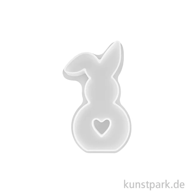 Artikelbild 1 des Artikels “Silikonform Hase, 12 x 7 x 2,5 cm “