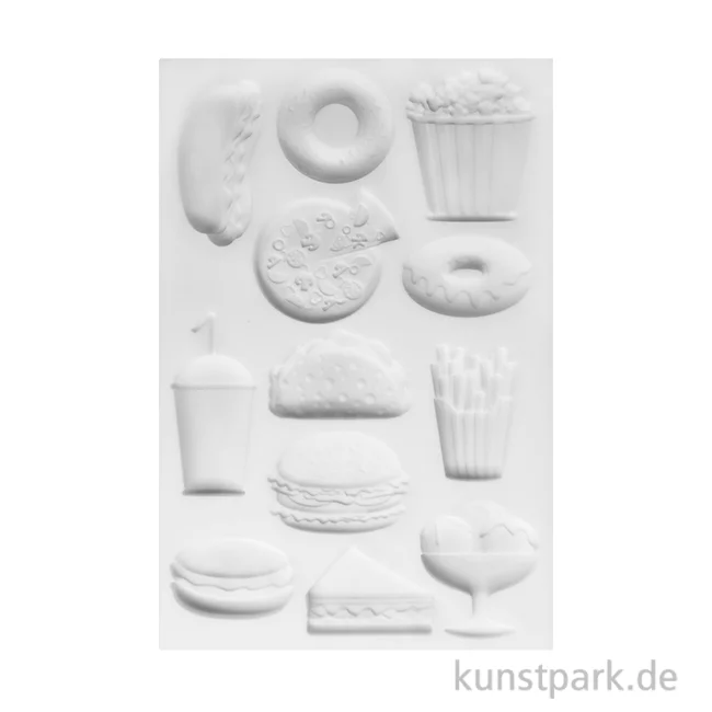 Artikelbild 1 des Artikels “Silikonform - Junk Food, 20 x 13 cm “