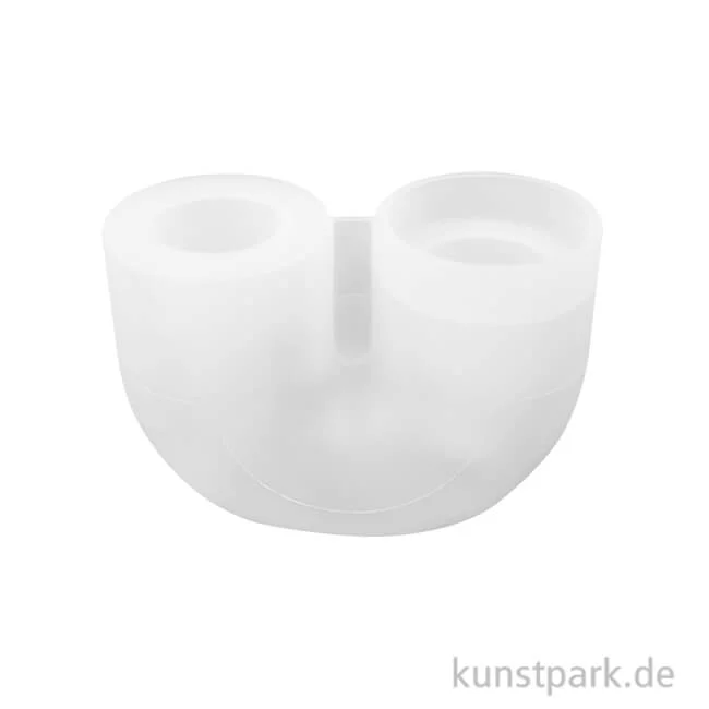 Artikelbild 1 des Artikels “Silikonform Kerzenhalter Design, 9,8 x 6,4 x 4,2 cm “