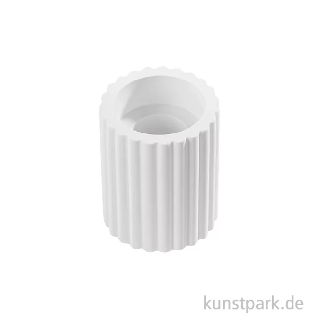 Artikelbild 1 des Artikels “Silikonform Kerzenhalter Rund, 6 x 4,5 cm “