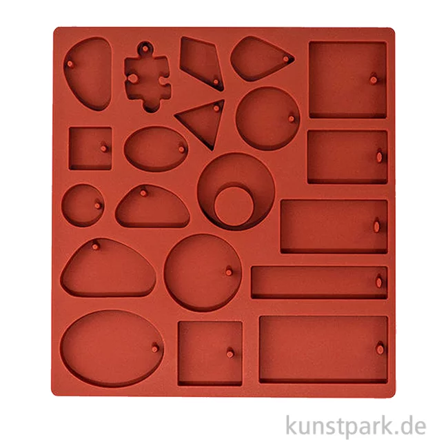 Artikelbild 1 des Artikels “Silikonform - Modeschmuck 20-fach, 13 x 14 cm “