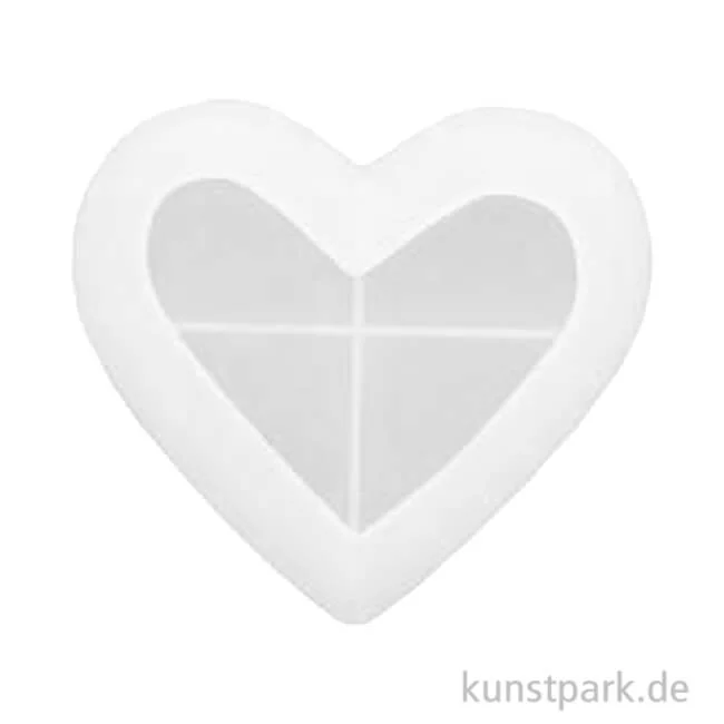 Artikelbild 1 des Artikels “Silikonform Schale Herz, 11,5 x 12,5 cm “