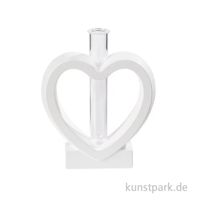 Artikelbild 1 des Artikels “Silikonform Vase, Herz, 13,5 x 12 x 3 cm “