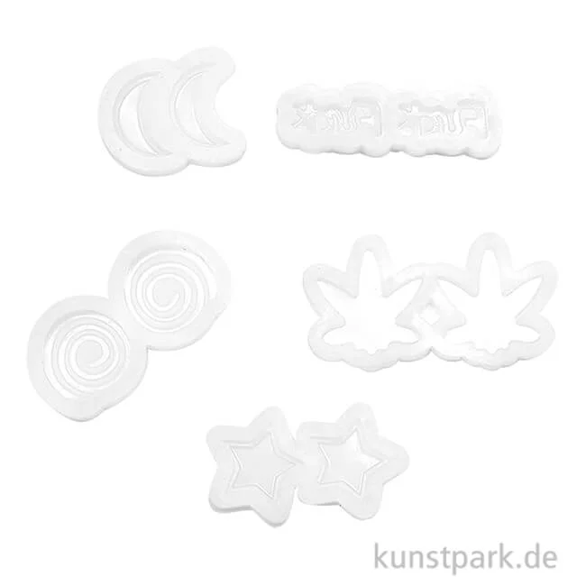 Artikelbild 1 des Artikels “Silikonformen für Schmuck - Mini Rebell, 5er Set “