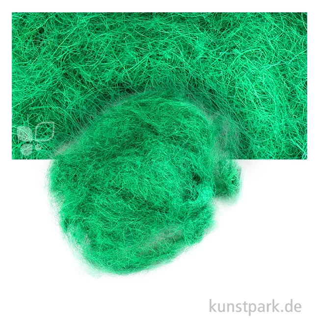 Artikelbild 1 des Artikels “Sisalwolle 50 g Dunkelgrün“