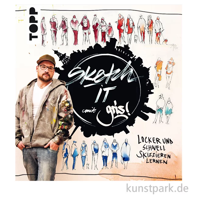 Artikelbild 1 des Artikels “Sketch it! - Locker und schnell skizzieren lernen - Gris, Topp Verlag “