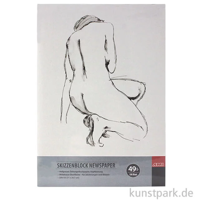 Artikelbild 1 des Artikels “Skizzenblock Newspaper, 100 Blatt, 49 g DIN A2“