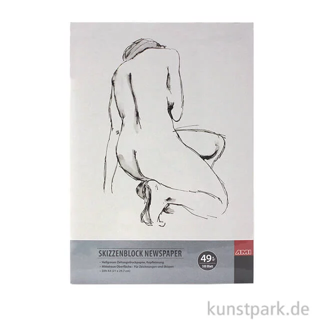 Artikelbild 1 des Artikels “Skizzenblock Newspaper, 100 Blatt, 49 g DIN A3“