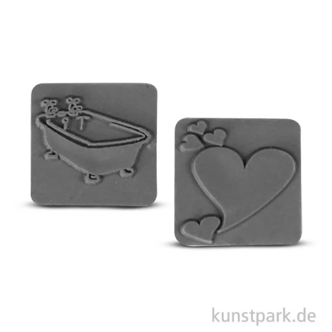 Artikelbild 1 des Artikels “SoapFix Reliefeinlage - Herzen und Badewanne, 2 Stück “