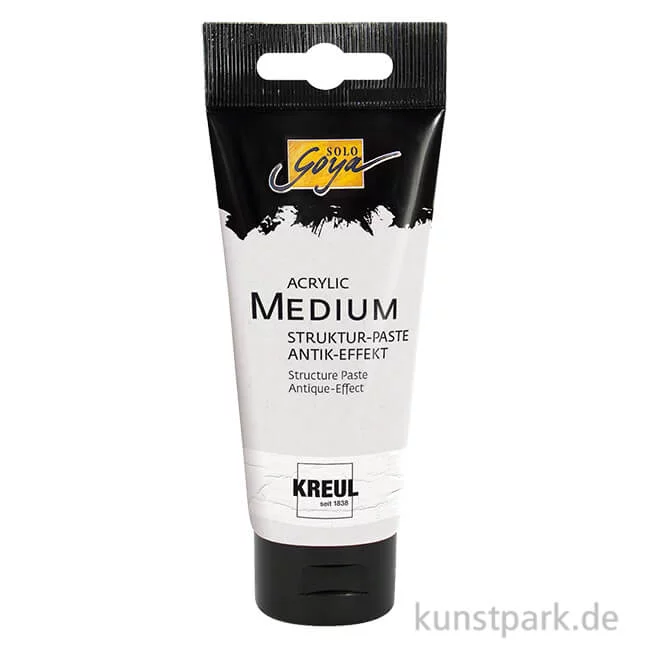 Artikelbild 1 des Artikels “Solo Goya Acryl Strukturpaste, Antik-Effekt, 100 ml “
