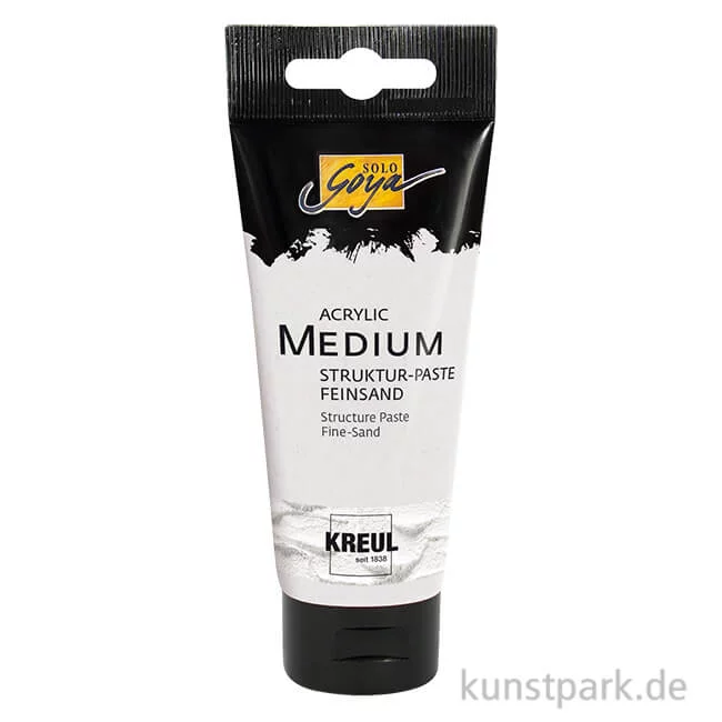 Artikelbild 1 des Artikels “Solo Goya Acryl Strukturpaste, Feinsand, 100 ml “