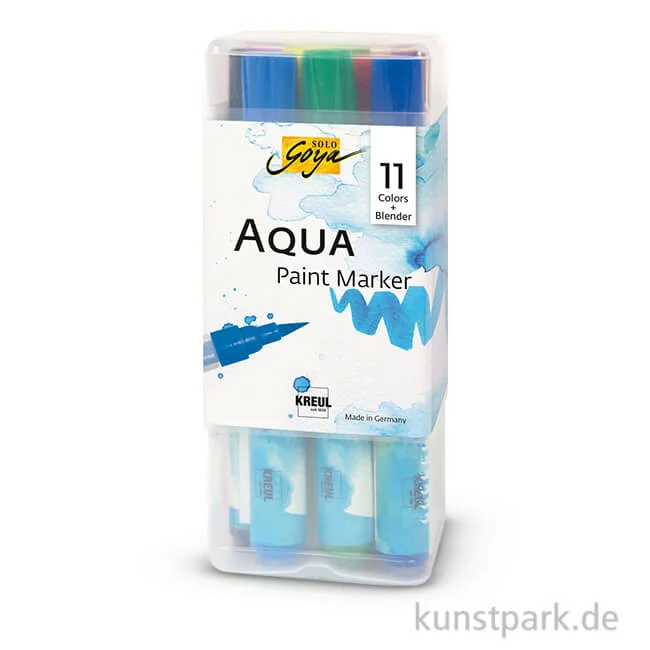 Artikelbild 1 des Artikels “Solo Goya AQUA Paint Marker 12er Set “