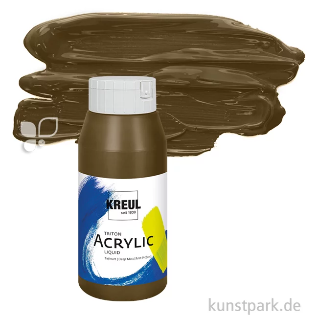 Artikelbild 1 des Artikels “KREUL TRITON Acrylfarben 750 ml Flasche | 16 Havannabraun“