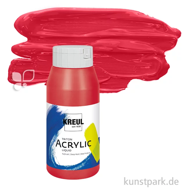 Artikelbild 1 des Artikels “KREUL TRITON Acrylfarben 750 ml Flasche | 27 Kirschrot“