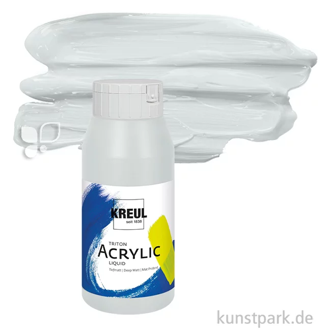 Artikelbild 1 des Artikels “KREUL TRITON Acrylfarben 750 ml Flasche | 29 Silber“
