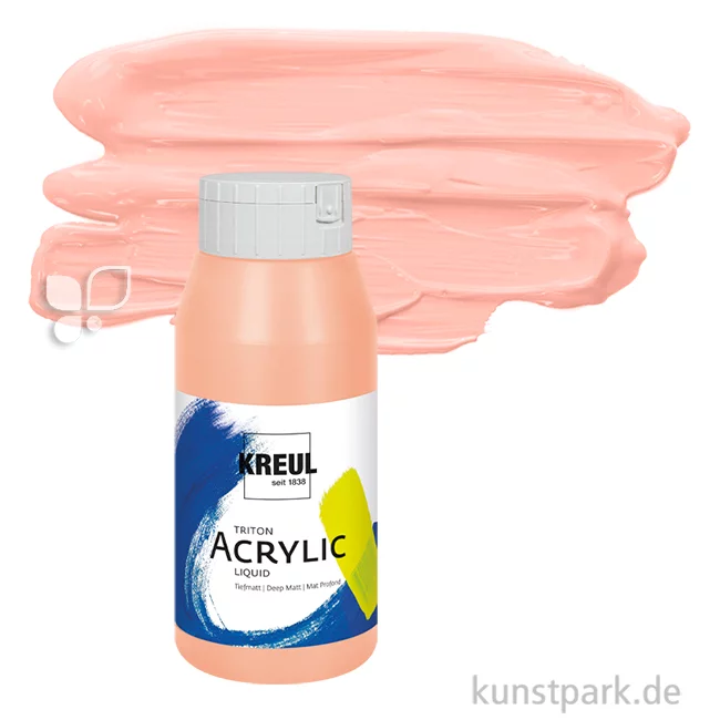 Artikelbild 1 des Artikels “KREUL TRITON Acrylfarben 750 ml Flasche | 32 Pfirsichrosa“